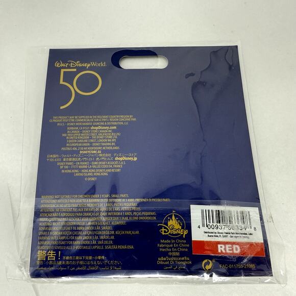 Walt Disney World 50th Anniversary Cinderella Castle Magnet 3D Collect WDW RARE - Picture 3 of 4